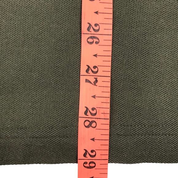 CARHARTT Polo Shirt Men L Olive Gren Original Fit Pocket Comfy Workwear Outdoor - Picture 9 of 9